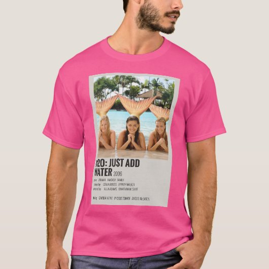 T-shirt Ajouter de l'eau (Devant)