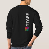 T-shirt Ajouter Image Société Logo Texte Ici Moderne Éléga (Dos)