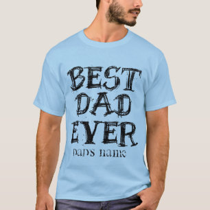 T-shirt Ajouter LE NOM DE PAPA CLASSEUR MEILLEUR PAPA JAMA