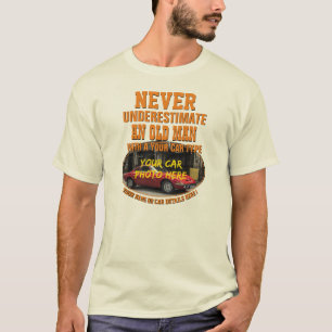 T-shirt Ajouter Le Nom Son Texte De Photo De Voiture, Ne J