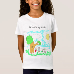 T-Shirt Ajouter l'oeuvre de votre enfant à cette oeuvre