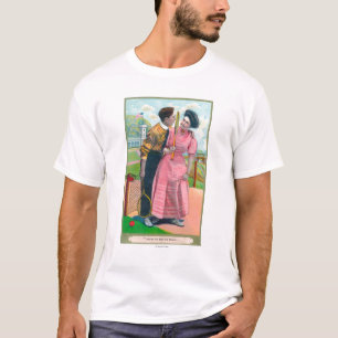 T-shirt Ajouter raquette de GearSame de tennis à la