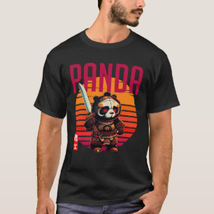 T-shirt Ajouter Samurai Panda à l'art japonais