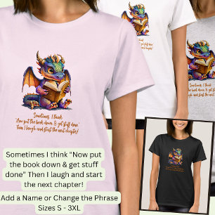 T-shirt Ajouter un nom Changer de phrase, Baby Dragon Lect