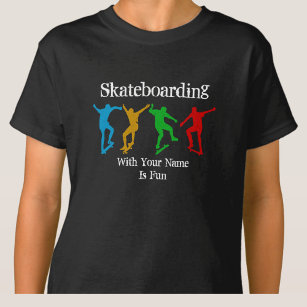 T-shirt Ajouter un nom Changer tous le texte Skateboard Fi