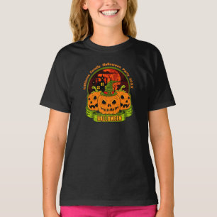 T-shirt Ajouter un nom de famille Année Halloween Partie M