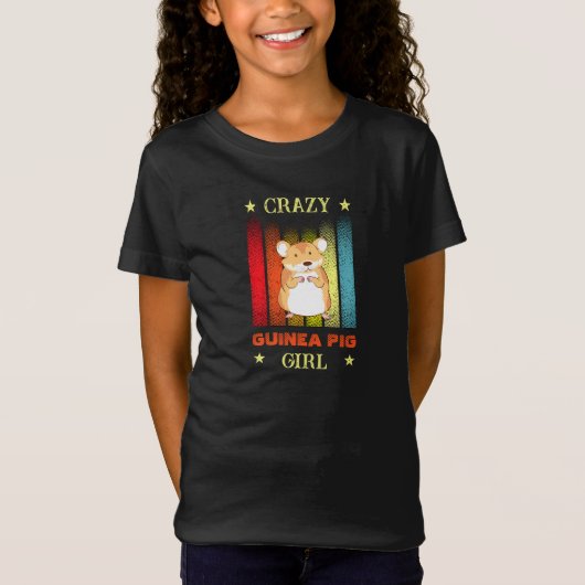 T-Shirt Ajouter un nom Modifier le texte Fou Guinée Pig Gi (Devant)