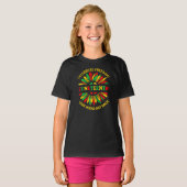 T-shirt Ajouter un nom Modifier le texte Junetten Sunflowe (Devant entier)