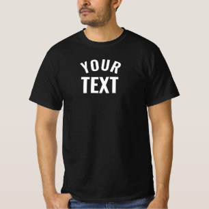 T-shirt Ajouter un texte Moderne Élégant Modèle Valeur noi