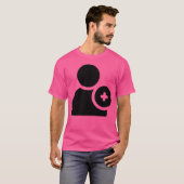 T-shirt Ajouter une fille amie (Devant entier)