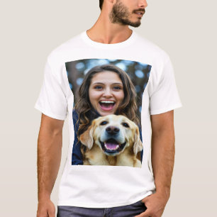 T-shirt Ajouter une photo de Labrador Retriever Personnali