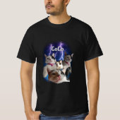 T-SHIRT AJOUTER VOTRE CHAT ANIMAUX PERSONNALISÉS (Devant)