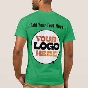 T-shirt Ajouter Votre Entreprise Logo Photo Image personna