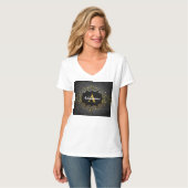 T-shirt Ajouter votre nom et votre initiale (Devant entier)