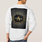 T-shirt Ajouter votre nom et votre initiale (Dos)
