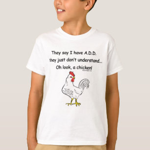 T-shirt AJOUTEZ l'humour de poulet
