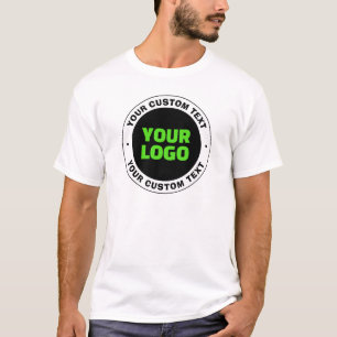T-shirt Ajoutez votre propre logo d'entreprise ou votre co