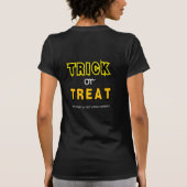 T-Shirt ajusté : HALLOWEEN Friandise #7 (Dos)