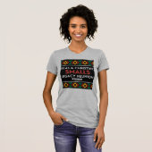 T-shirt ajusté pour femmes (Devant entier)