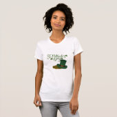 T-shirt ajusté pour femmes St. Patrick's Day (Devant entier)