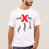 T-shirt Ajustement de chat (Devant)