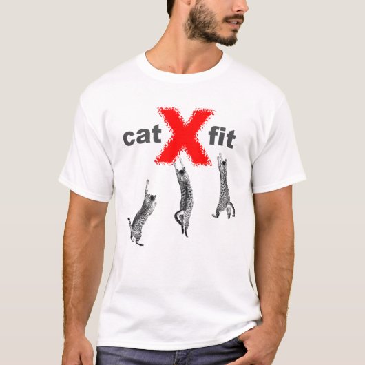 T-shirt Ajustement de chat (Devant)