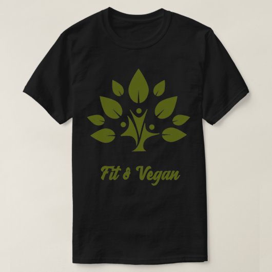 T-shirt Ajuster Et Vegan Que Vous (Design devant)