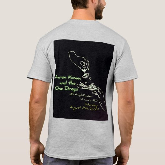 T-shirt AK1D @ JB Amphitheater 8.24.24 (Dos)