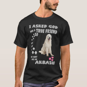 T-shirt Akbash Chien Maman Papa, Coban Kopegi Chiot, Cute 