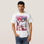 T-shirt Akeno Himejima Manga (Devant entier)