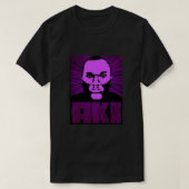 T-shirt Aki pourpre (Design devant)