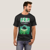 T-shirt Akira Green Japonais Cyberpunk City Explosion Clas (Devant entier)