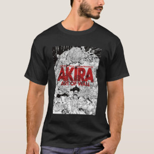 T-shirt akira tetsuo art of wall