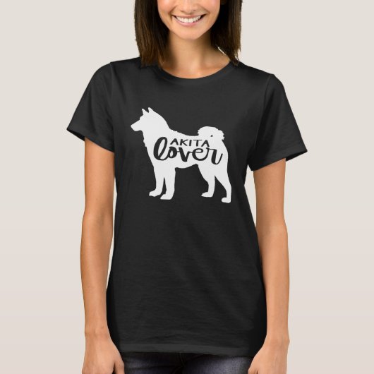 T-shirt Akita   A Minimalist for Dog (Devant)
