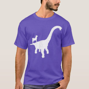 T-shirt Akita chien propriétaire animal amoureux dinosaure