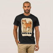 T-Shirt AKITA INU (Devant entier)