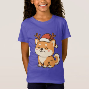 T-Shirt AKITA INU DRÔLE DE NOËL