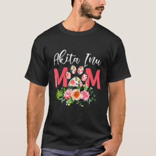 T-shirt Akita Inu Maman Chien Pour La Fête Des Mères