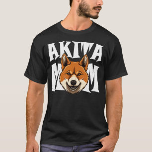 T-shirt Akita Inu Maman mignonne Chien Fête des mères Fête