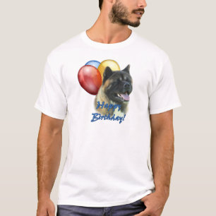 T-shirt Akita Joyeux Ballons d'anniversaire