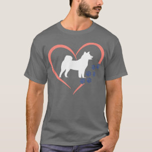 T-shirt Akita Love Chien Step Akita Inu Akita Propriétaire