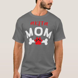 T-shirt Akita Maman Akita Inu Amoureux des chiens Grand Ch