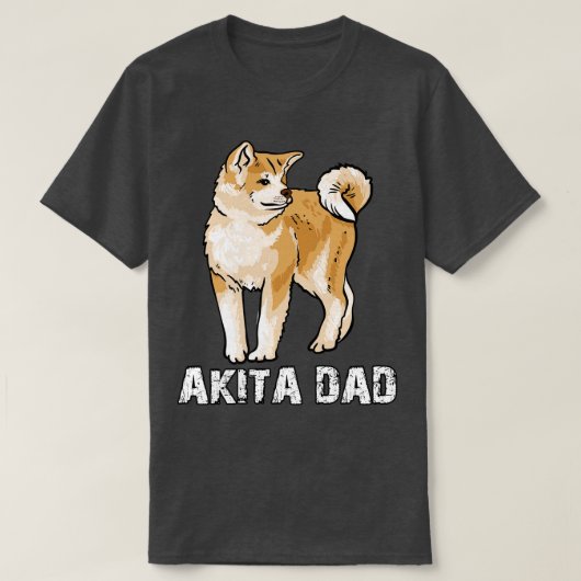 T-shirt Akita Papa (Design devant)