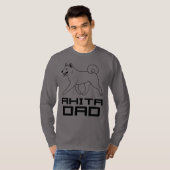 T-shirt Akita Papa (Devant entier)