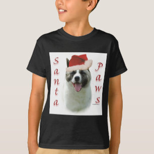 T-shirt Akita Père Noël Paws