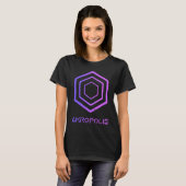 T-shirt AKROPOLIS Crypto Decentralized Blockchain AKRO DeF (Devant entier)