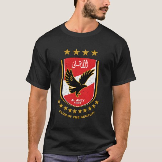T-shirt Al Ahly Club Supporter Fan Égypte Égypte (Devant)