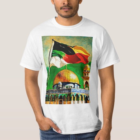 T-shirt Al-Aqsa Majesty Tee" (Devant)