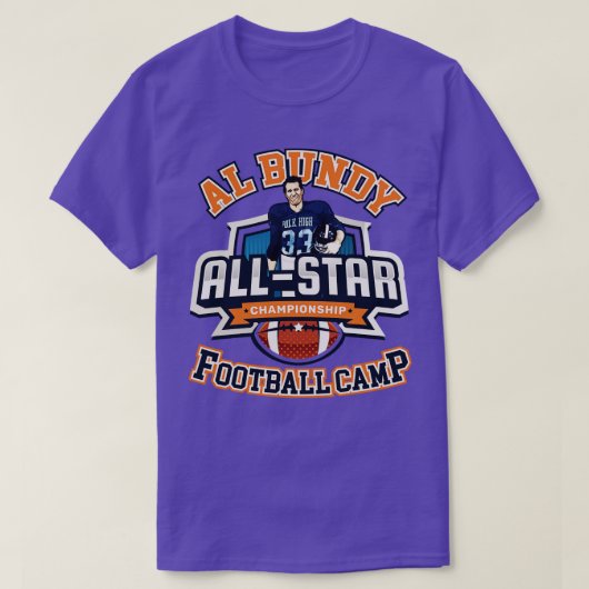 T-shirt Al Bundy All Camp (Design devant)