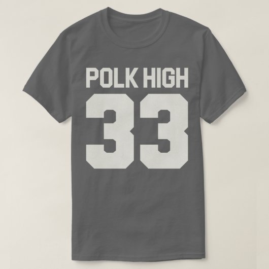 T-shirt Al Bundy Polk High Jersey FrontBack (Design devant)